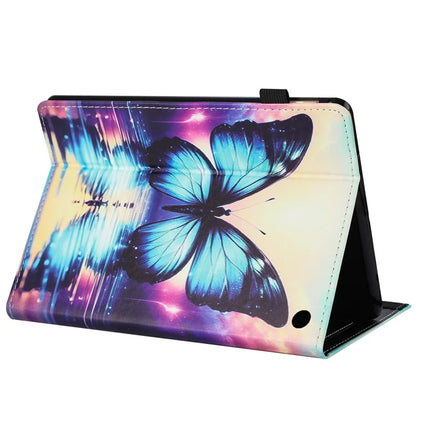 For Amazon Kindle Fire Max 11 2023 Case Pattern Leather Tablet Cover with Auto Sleep / Wake, Card Holder