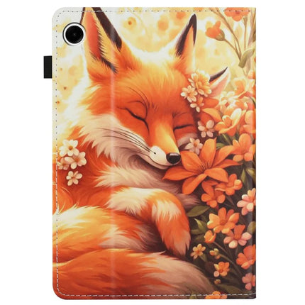 For Lenovo M10 Plus TB-X606F Case Pattern Leather Tablet Cover with Auto Sleep / Wake, Card Holder