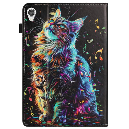 For Lenovo Tab M10 HD Gen 2 Case Pattern Leather Tablet Cover with Auto Sleep / Wake, Card Holder