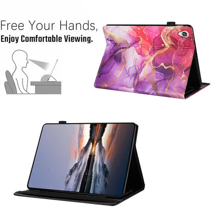 For Lenovo Tab M10 HD Gen 2 Case Pattern Leather Tablet Cover with Auto Sleep / Wake, Card Holder