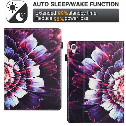 For Lenovo Tab M10 HD Gen 2 Case Pattern Leather Tablet Cover with Auto Sleep / Wake, Card Holder