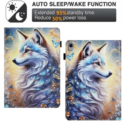 For Lenovo Tab P11 TB-J606F Case Pattern Leather Tablet Cover with Auto Sleep / Wake, Card Holder
