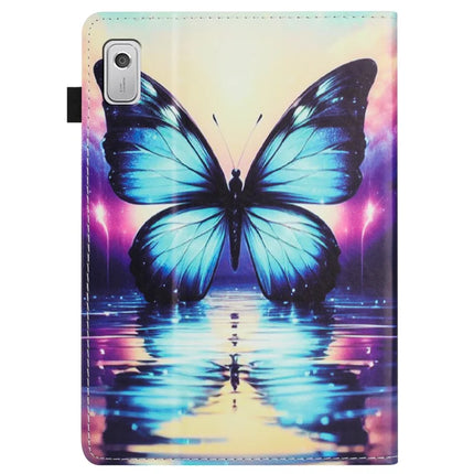 For Lenovo Tab M9 Case Pattern Leather Tablet Cover with Auto Sleep / Wake, Card Holder