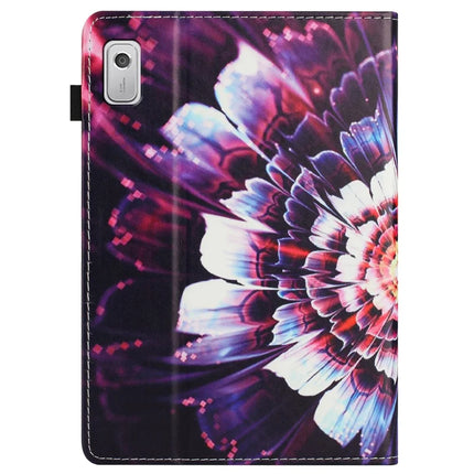 For Lenovo Tab M9 Case Pattern Leather Tablet Cover with Auto Sleep / Wake, Card Holder