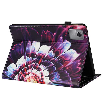 Tablet Case For Lenovo Tab M11 / Xiaoxin Pad 11 2024 Pattern Leather Cover with Auto Sleep / Wake, Card Holder