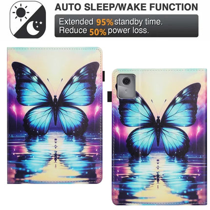 Tablet Case For Lenovo Tab M11 / Xiaoxin Pad 11 2024 Pattern Leather Cover with Auto Sleep / Wake, Card Holder