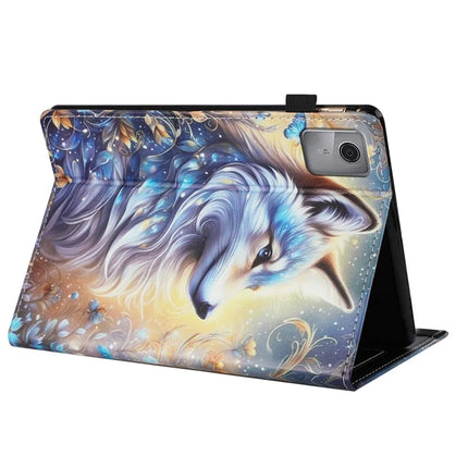 Tablet Case For Lenovo Tab M11 / Xiaoxin Pad 11 2024 Pattern Leather Cover with Auto Sleep / Wake, Card Holder