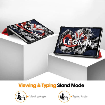 For Lenovo Legion Y700 (2025) Case Anti-Drop Leather Stand Tablet Cover