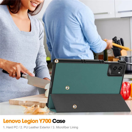 For Lenovo Legion Y700 (2025) Case Anti-Drop Leather Stand Tablet Cover
