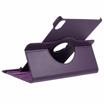 For Honor Pad X8a / Pad X9 Case Rotating Stand PU Leather+PC Tablet Cover with Elastic Band