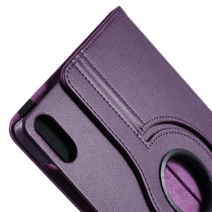 For Honor Pad X8a / Pad X9 Case Rotating Stand PU Leather+PC Tablet Cover with Elastic Band
