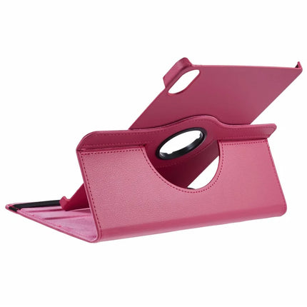 For Honor Pad X8a / Pad X9 Case Rotating Stand PU Leather+PC Tablet Cover with Elastic Band