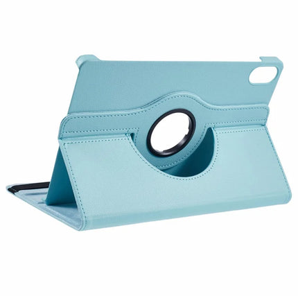 For Honor Pad X8a / Pad X9 Case Rotating Stand PU Leather+PC Tablet Cover with Elastic Band