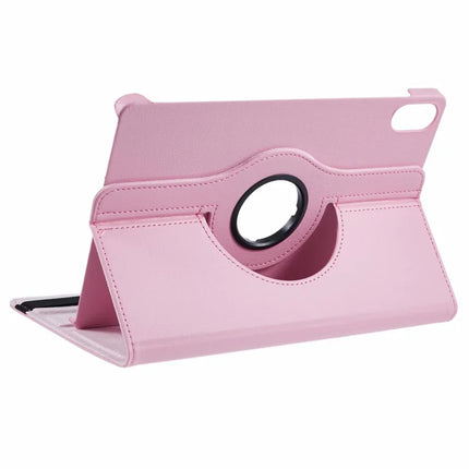 For Honor Pad X8a / Pad X9 Case Rotating Stand PU Leather+PC Tablet Cover with Elastic Band