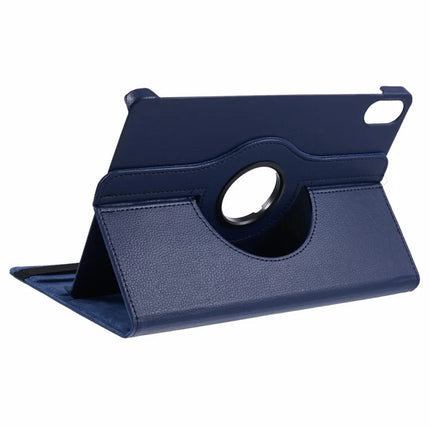 For Honor Pad X8a / Pad X9 Case Rotating Stand PU Leather+PC Tablet Cover with Elastic Band