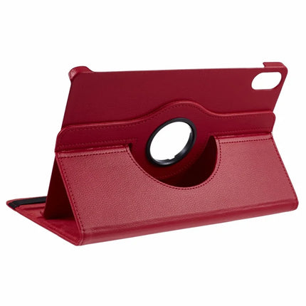 For Honor Pad X8a / Pad X9 Case Rotating Stand PU Leather+PC Tablet Cover with Elastic Band