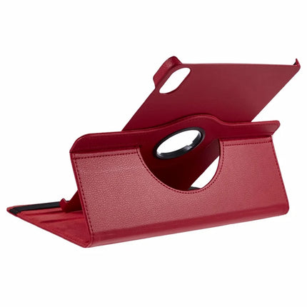 For Honor Pad X8a / Pad X9 Case Rotating Stand PU Leather+PC Tablet Cover with Elastic Band
