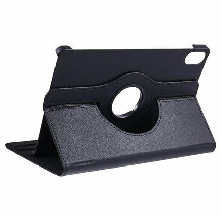 For Honor Pad X8a / Pad X9 Case Rotating Stand PU Leather+PC Tablet Cover with Elastic Band