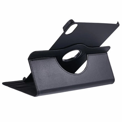 For Honor Pad X8a / Pad X9 Case Rotating Stand PU Leather+PC Tablet Cover with Elastic Band