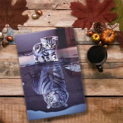 For Amazon Kindle Paperwhite (2024) Case Stand Pattern Printed Leather Cover