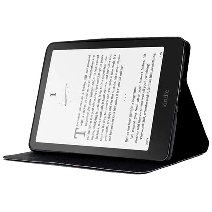For Amazon Kindle Paperwhite (2024) Case Stand Pattern Printed Leather Cover
