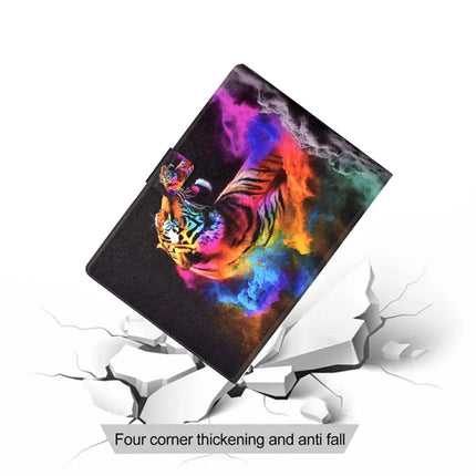 For Amazon Kindle Paperwhite (2024) Case Stand Pattern Printed Leather Cover
