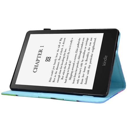 For Amazon Kindle Paperwhite (2024) Case Leather Card Holder Stand E-Reader Cover