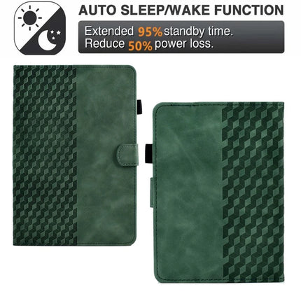 For Amazon Kindle Paperwhite (2024) Case Card Slots Leather E-Reader Cover Block Pattern