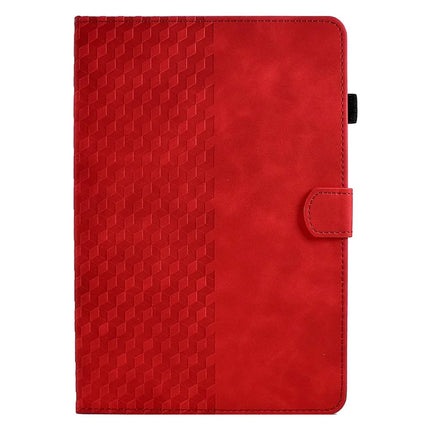 For Amazon Kindle Paperwhite (2024) Case Card Slots Leather E-Reader Cover Block Pattern