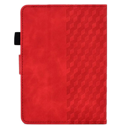 For Amazon Kindle Paperwhite (2024) Case Card Slots Leather E-Reader Cover Block Pattern