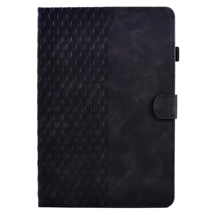For Amazon Kindle Paperwhite (2024) Case Card Slots Leather E-Reader Cover Block Pattern