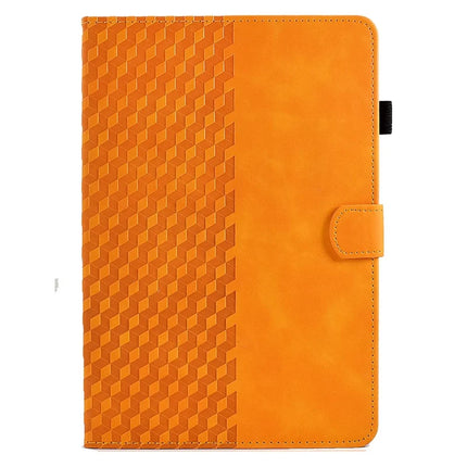 For Amazon Kindle Paperwhite (2024) Case Card Slots Leather E-Reader Cover Block Pattern