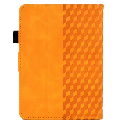 For Amazon Kindle Paperwhite (2024) Case Card Slots Leather E-Reader Cover Block Pattern
