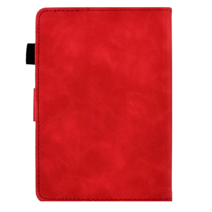 For Amazon Kindle Paperwhite (2024) Case Flower Butterfly Imprinted Card Slots Leather Cover