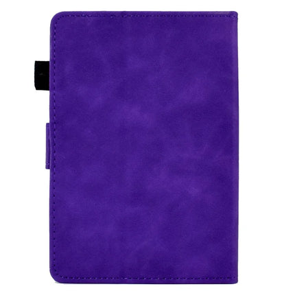 For Amazon Kindle Paperwhite (2024) Case Flower Butterfly Imprinted Card Slots Leather Cover