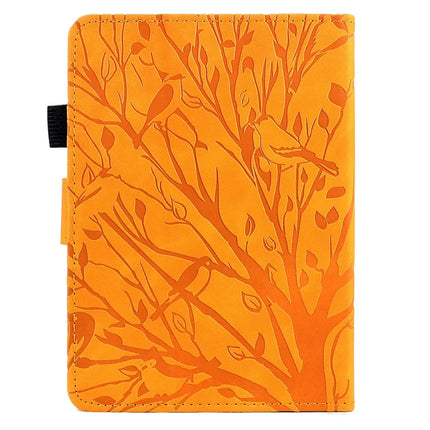 For Amazon Kindle Paperwhite (2024) Leather Case Tree Pattern Card Slots Stand E-Reader Cover