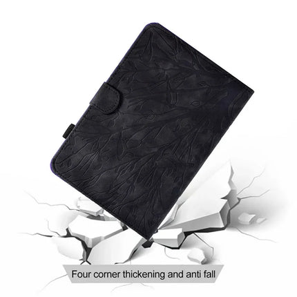 For Amazon Kindle Paperwhite (2024) Leather Case Tree Pattern Card Slots Stand E-Reader Cover
