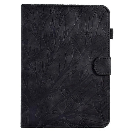 For Amazon Kindle Paperwhite (2024) Leather Case Tree Pattern Card Slots Stand E-Reader Cover