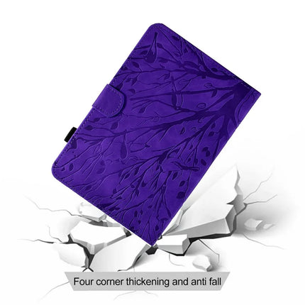 For Amazon Kindle Paperwhite (2024) Leather Case Tree Pattern Card Slots Stand E-Reader Cover