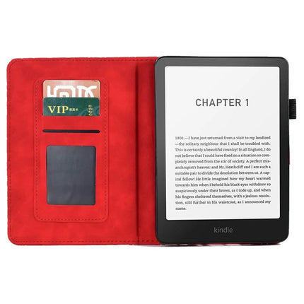 For Amazon Kindle Paperwhite (2024) Leather Case Tree Pattern Card Slots Stand E-Reader Cover