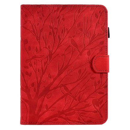 For Amazon Kindle Paperwhite (2024) Leather Case Tree Pattern Card Slots Stand E-Reader Cover