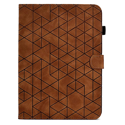 For Amazon Kindle Paperwhite (2024)) Case Card Slots Stand Rhombus Auto Wake / Sleep Leather E-Reader Cover