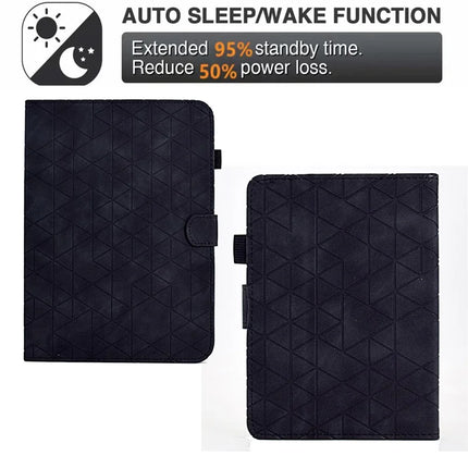 For Amazon Kindle Paperwhite (2024)) Case Card Slots Stand Rhombus Auto Wake / Sleep Leather E-Reader Cover