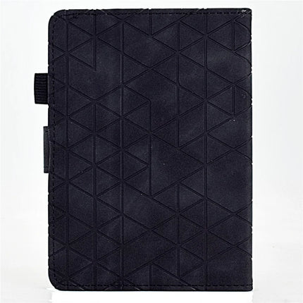 For Amazon Kindle Paperwhite (2024)) Case Card Slots Stand Rhombus Auto Wake / Sleep Leather E-Reader Cover