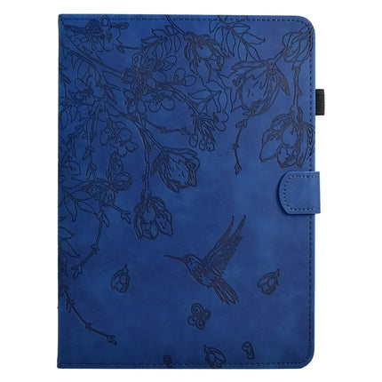 For Amazon Kindle Paperwhite (2024) Case Flower Bird Imprinted Card Holder Leather E-Reader Cover