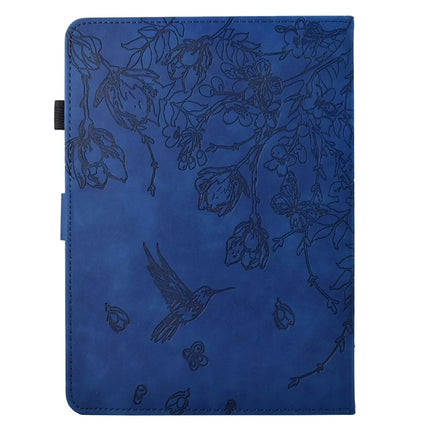 For Amazon Kindle Paperwhite (2024) Case Flower Bird Imprinted Card Holder Leather E-Reader Cover