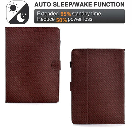 For Amazon Kindle Paperwhite (2024) Case Carbon Fiber Texture PU Leather Cover Stand View