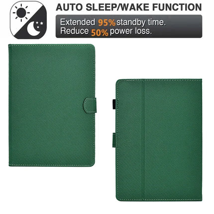For Amazon Kindle Paperwhite (2024) Case Carbon Fiber Texture PU Leather Cover Stand View
