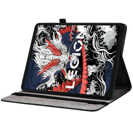 For Lenovo Legion Y700 (2025) Leather Case Pattern Printed Stand Tablet Cover with Card Slots