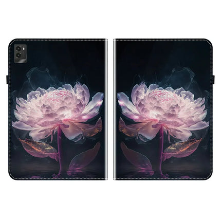 For Lenovo Legion Y700 (2025) Leather Case Pattern Printed Stand Tablet Cover with Card Slots